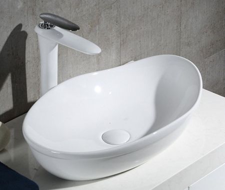 Раковина-чаша BelBagno 52 BB1362 Белая, артикул BB1362