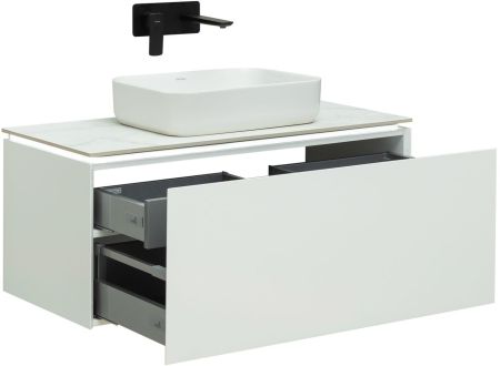 Тумба под раковину Allen Brau Infinity 100 1.21004.WM белый матовый, артикул 1.21004.WM