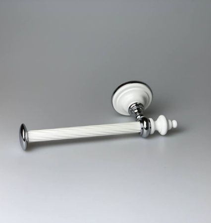 Stil Haus Giunone, бумагодержатель, цвет хром - белый, артикул G11(03)