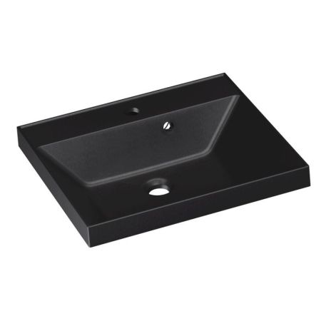 Раковина Florentina Астория 55 см 10.170.00500.302, антрацит, артикул 10.170.00500.302