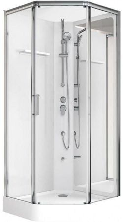 Душевая кабина Aquanet Passion P 2.0 90x90, прозрачное стекло, артикул 00263870