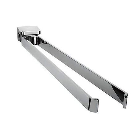 Colombo Alize Полотенцедержатель двойной 38 см, цвет: хром, артикул B2512.CR