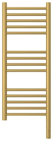 Полотенцесушитель электрический "БОГЕМА 3.0" прямая 800х300 / МЭМ правый (Матовое золото), артикул 032-5805-8030