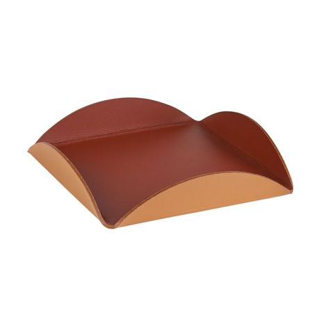 ADJ Подставка для сервировки, 25x25 см., цвет: бордо/коньяк, артикул 0018.30/09