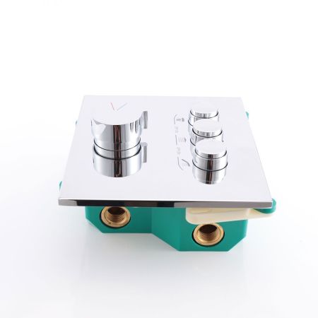 Встраиваемый смеситель для душа VSCV-431CH трехфункциональный, хром, артикул VSCV-431CH