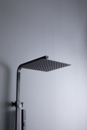 Душевая стойка Allen Brau Infinity 5.21029-31 черный матовый, артикул 5.21029-31