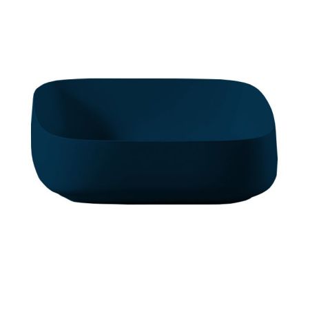 Artceram COGNAC Раковина настольная Quadro 55x35 см, цвет notte, артикул COL008 36 00