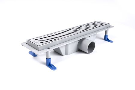 Душевая перегородка Ambassador Walk-in 15031101-ST3, свободный вход, линейный трап, 90см