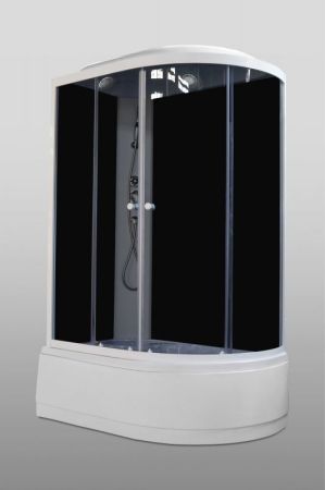 Душевая кабина Parly Classic Эконом EC122L 120х215 профиль Белый стекло тонированное, артикул 7378