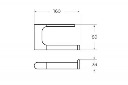 Держатель туалетной бумаги подвесной ART&MAX PLATINO AM-E-3983, артикул AM-E-3983AL