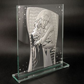 CTF, икона материнства, 30х36 см, цвет серебро