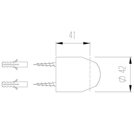 Держатель для ручного душа, Laufen, Other, цвет-хром, артикул HF105721100000