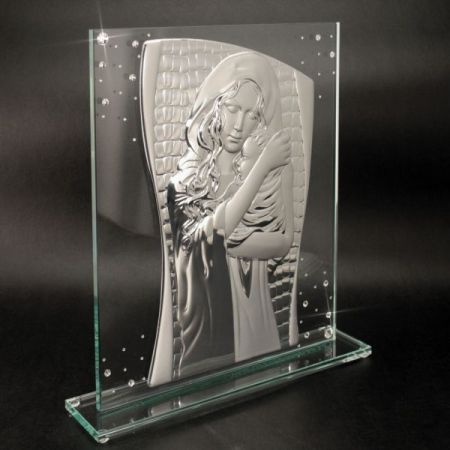 CTF, икона материнства, 30х36 см, цвет серебро, артикул 31424