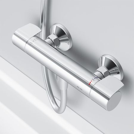 F85A40000 X-Joy, смеситель д/душа с ТМС, хром, артикул F85A40000