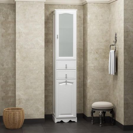 Зеркало Риспекто 95 Opadiris Белый матовый, артикул 