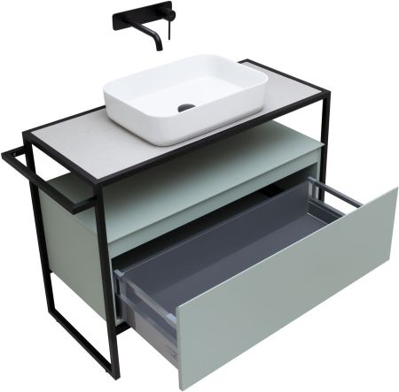 Тумба под раковину Allen Brau Priority 100 1.31003.PWM папирус матовый, артикул 1.31003.PWM