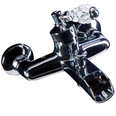Смеситель для ванны VOGUE CRYSTAL, хром_Комплект, артикул 223-CRST