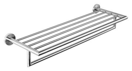 Полка для полотенец Nofer Niza 16853.S сатин, матовая, артикул 16853.S