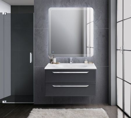 Мебель для ванной CEZARES ECO, артикул ECO-1200-2C-SO-GR-P