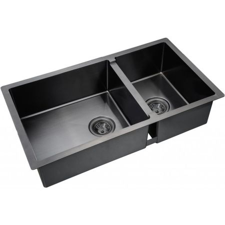 Кухонная мойка ZorG PVD Grafit PVD 78-2-44 GRAFIT Графит, артикул PVD 78-2-44 GRAFIT