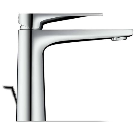 Смеситель для раковины, Duravit, Tulum, тип открывания воды-однорычажный, тип регулирования воды-керамический картридж, монтаж-на раковину/столешницу, отверстия для монтажа-1, высота, мм-165, вынос излива, мм-135, тип излива-неподвижный, донный клапан-ест, артикул TU1020001010