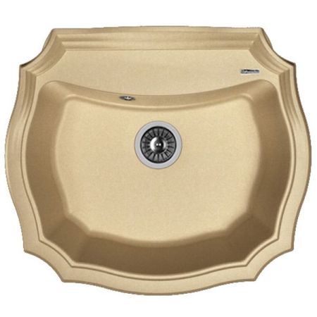 Кухонная мойка Florentina Эмилия 640 20.355.D0640 Антрацит, артикул 20.355.D0640.302