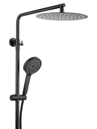 Душевая система WONZON & WOGHAND BRILLIANT, Черный матовый (WW-88047079-MB), артикул WW-88047079-MB