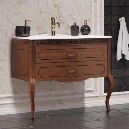 Тумба с раковиной Фреско 100 Opadiris Светлый орех