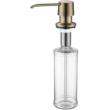 Дозатор для моющего средства Paulmark Sauber D001BR Бронза, артикул D001BR