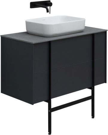 Тумба под раковину Allen Brau Reality 90 1.32006.AM антрацит матовый, артикул 1.32006.AM