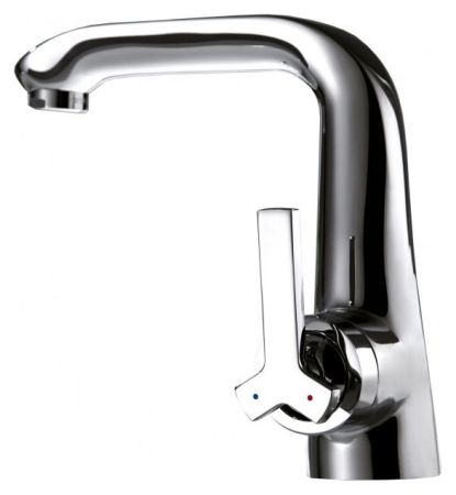 Смеситель для раковины Bravat Waterfall F173107C Хром, артикул F173107C-1