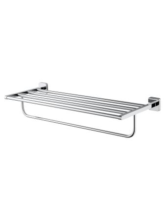 Полотенцедержатель с полкой WONZON & WOGHAND STILL, Хром (WW-6681), артикул WW-6681