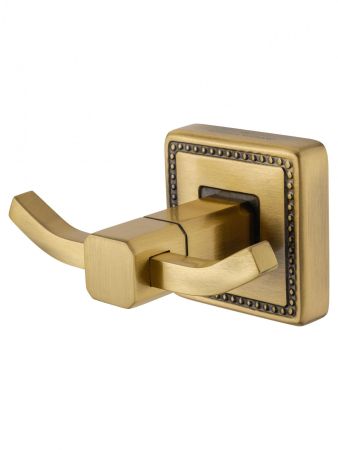 Двойной крючок для ванной WONZON & WOGHAND ROMA, Бронза (WW-7225), артикул WW-7225