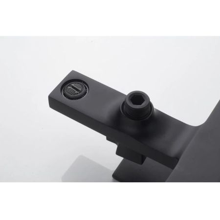 Смеситель для ванны Knotlor KN-22/BL, черный, артикул KN-22/BL