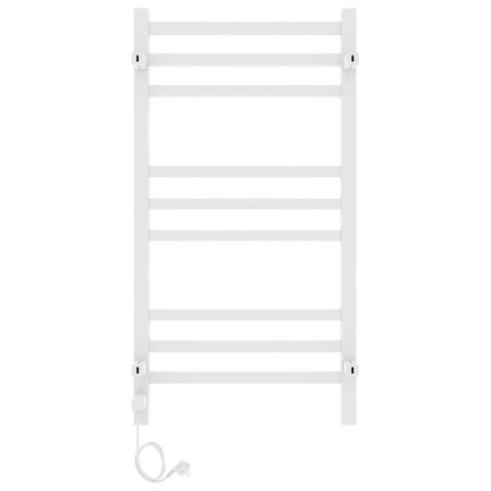 Полотенцесушитель электро "Астор ЧК9 350х700", белый муар, правый