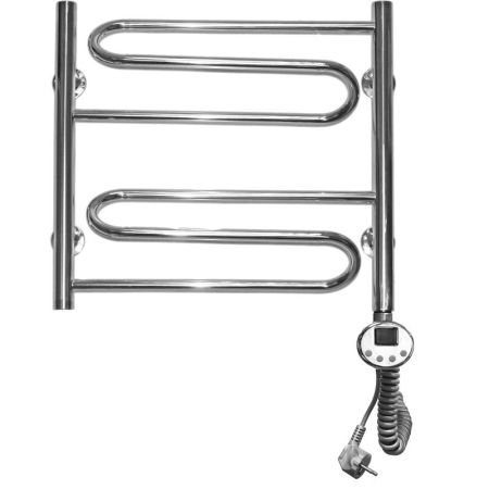 Электрический полотенцесушитель Domoterm Офелия П6 500*500 ER Хром, артикул ОфелияП6500*500ER