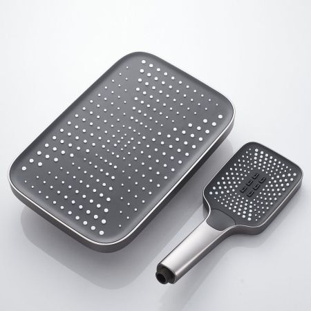 Душевая система Rose R1836T, пепельный