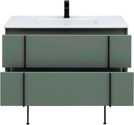Тумба под раковину Allen Brau Reality 100 1.32007.CGM олива матовый, артикул 1.32007.CGM