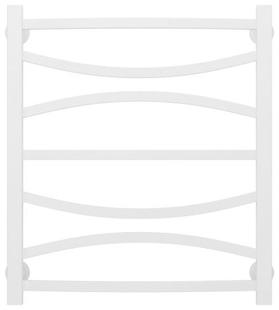 Полотенцесушитель водяной АЖУР 600х500 (Матовый белый), артикул 30-0255-6050