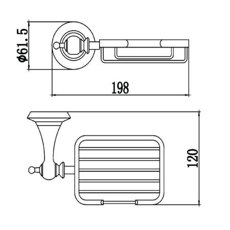 Мыльница Savol S-06932W, белый, артикул S-06932W