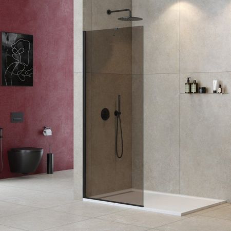 Душевая перегородка CEZARES LIBERTA-L-1-TB, артикул LIBERTA-L-1-TB-110-BR-Cr