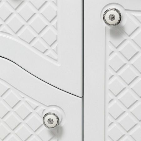 Тумба под раковину Runo Милано 65 4620750026523 Белая