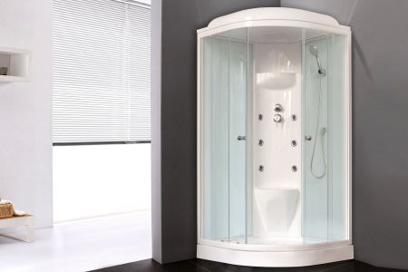 Душевая кабина Royal Bath RB 90HK7-WT (белое/прозрачное)