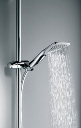 Душевой гарнитур KLUDI FIZZ 6764005-00 (хром/белый, металл/пластик, 160-см), шт, артикул 6764005-00