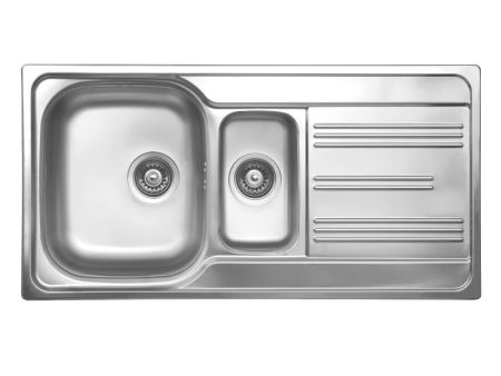 Кухонная мойка UKINOX Гранд GRL980.500 15GT8K -O, 50*98, артикул GRL980.500 15GT8K -O
