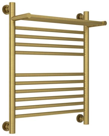 Полотенцесушитель водяной "БОГЕМА 1П +" 600х500 (Состаренная ЛАТУНЬ), артикул 051-0223-6050