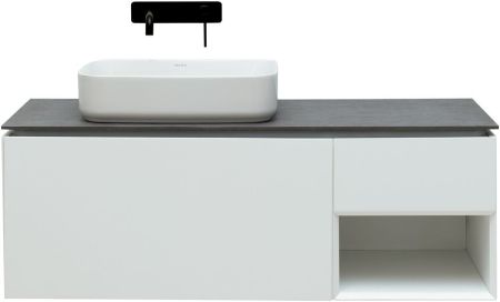 Тумба под раковину Allen Brau Infinity 120 1.21006.WM L белый матовый, артикул 1.21006.WM
