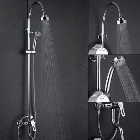 Душевая система D&K Paulinus Rhein DA1353701C11 Хром