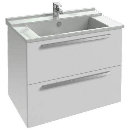 Тумба под раковину JACOB DELAFON STRUKTURA 77 EB1277-N18 (подвесная, белый глянец) ССП, шт, артикул EB1277-N18