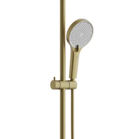 Душевая система BELZ B24813-5, брашированное золото